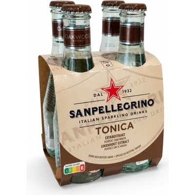 San Pellegrino Tonic sklo 4 x 200 ml