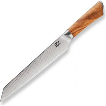 Dellinger Plátkovací nůž SOK OLIVE SUNSHINE DAMASCUS 19 cm
