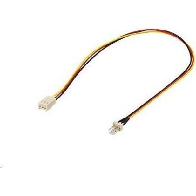 Premiumcord Predlžovací kábel ventilátora 3pin samec - 3pin samica , 30cm kn-18