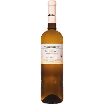 Sauvignon, pozdní sběr, Tetur 2025 12% 0,75 l (čistá fľaša)