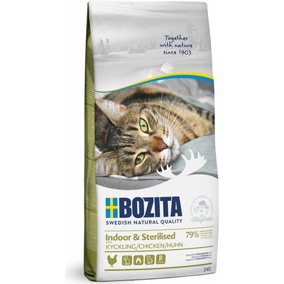 Bozita Indoor & Sterilised s kuřecím masem 2 kg