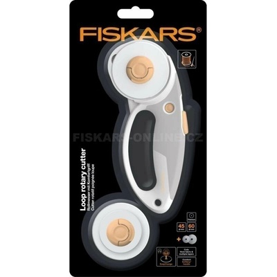Kruhový řezač - řezací kolečko 2 čepele (45+60mm) FISKARS