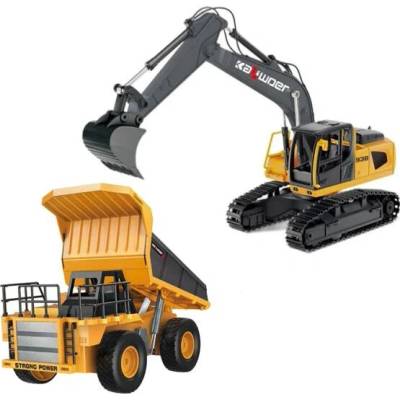 IQ models Set RC bagger + RC dump truck 1:24