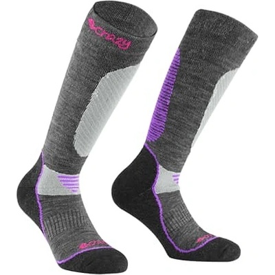 Crazy Idea Zimné podkolienky WOOL SOCKS