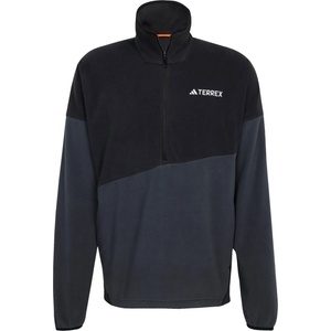 adidas Terrex Мъжки поларен пуловер adidas Terrex MT CW Fleece Anorak Fleece jumper - Black / Carbon (005-7351-0113)