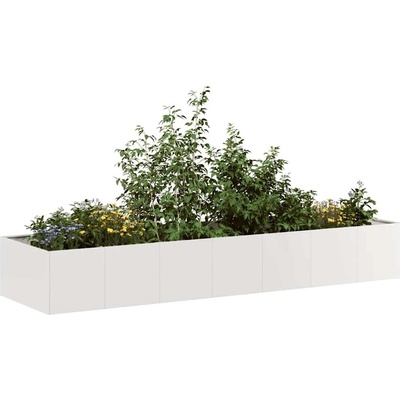 vidaXL Truhlík 280x80x40 cm nerezová ocel