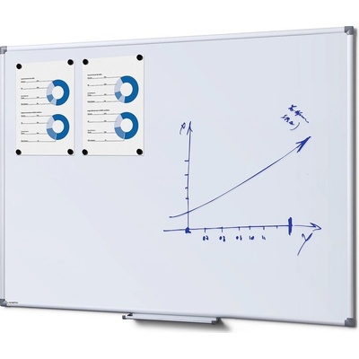 Showdown Displays Whiteboard SCRITTO 90 x 120 cm Enamel keramický povrch