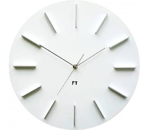 Future Time FT2010WH Round white 40cm