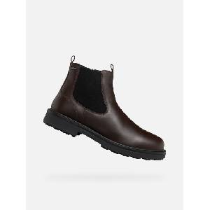 Geox Кафяви мъжки обувки за глезена Geox Lagorai + Grip A Geox | Kafyav | МЪЖЕ | 42