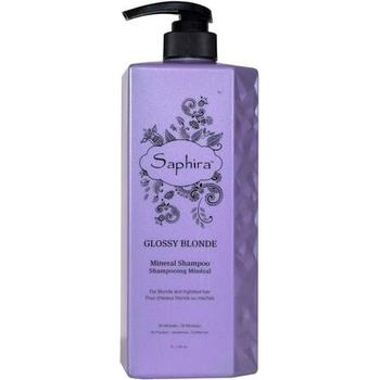 Saphira Glossy Blonde шампоан за освежаване на руси тонове 1000 мл