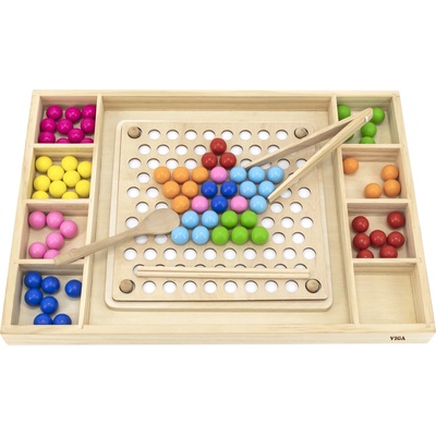 Viga Toys Дървена образователна мозайка за координация и концентрация, Viga (44574)