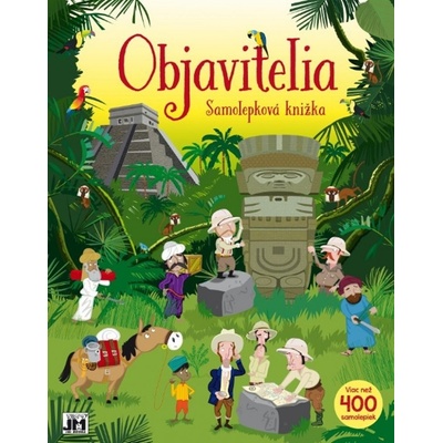 Jiři Models Samolepková knižka Objavitelia