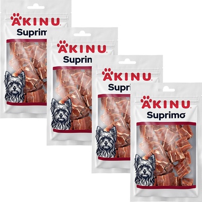 Akinu SUPRIMO Kachní měkké kostky mramorovaný 4 x 75 g