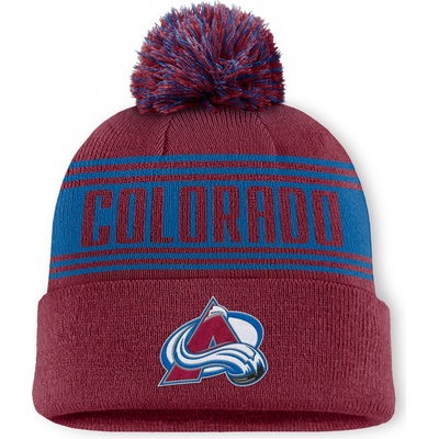 Fanatics pánská čepice Colorado Avalanche A/CAP beanie Cuff W/Pom