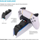 FIXED Nabíjací dok pre ovládače DualSense FIXPS5-DCC-BW