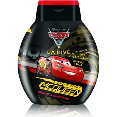 La Rive Disney Cars 2v1 sprchový gel a šampon 250 ml