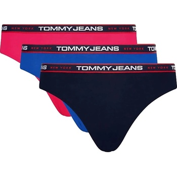 Tommy Hilfiger 3 PACK dámské kalhotky Bikini UW0UW047100SC