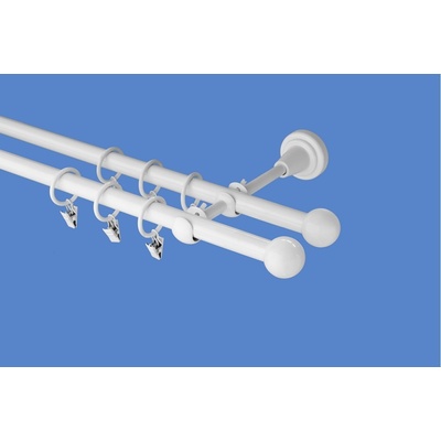 HEBR Garnýž Koule bílá dvojitá 140 cm – Zbozi.Blesk.cz