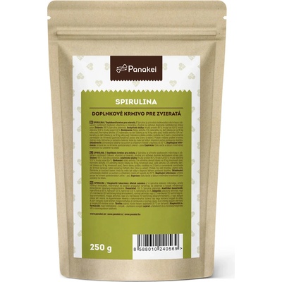 Panakei Spirulina pre psov 250 g