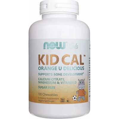 Now Foods Kid Cal Chewables 100 tabliet