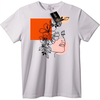NOONEBRAND Тениска флорално изкуство - 2XL, Black