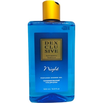 DEXCLUSIVE парфюмен душ-гел, 500мл, Patchouli Vanilla, Night