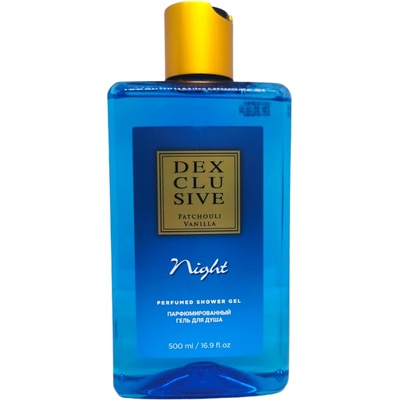 DEXCLUSIVE парфюмен душ-гел, 500мл, Patchouli Vanilla, Night