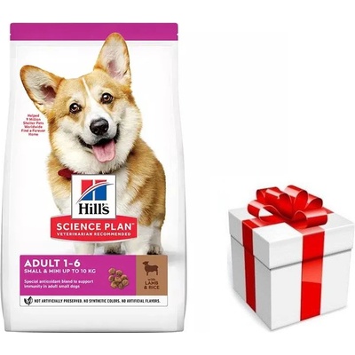 Hill’s Science Plan Adult Small & Mini s ryžou a jahňacinou 6 kg
