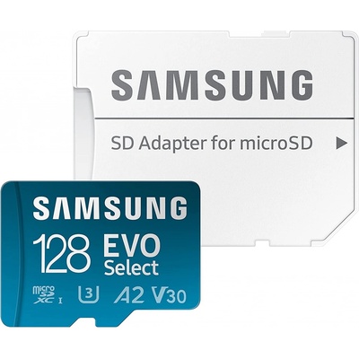 Samsung MicroSDXC 128GB EVO Plus 2024 + SD adaptér MB-MC128SA/EU – Zboží Mobilmania