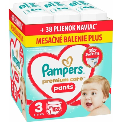 Pampers Premium Care 3 152 ks