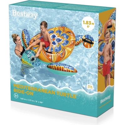 Bestway 41523 TURTLE Majolica print 183x173cm