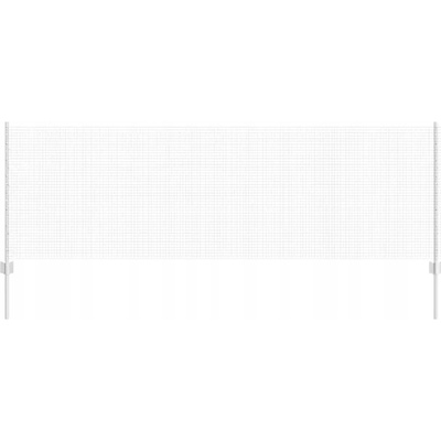 Oplocení ze svařovaného pletiva s 5 sloupky U Stříbrný 0.8x10 m Ocel