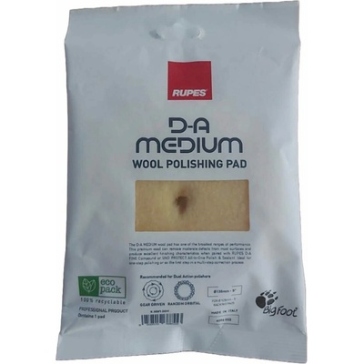 Rupes D-A Medium Wool Polishing Pad 130 mm