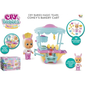 TM Toys CRY BABIES MAGIC TEARS pekařský vozík Cony