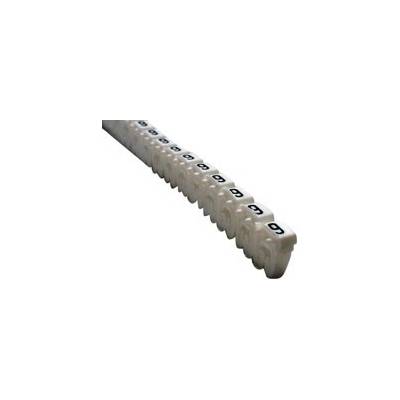Značka CAB3 0,5 - 1,5 mm² symbol "9" biela 1200ks- balenie