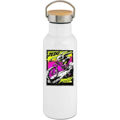 123TRIKO termoska Sjezdař, jedu bomby, V1 500 ml vtipné