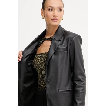 Silvian Heach Сако Silvian Heach QUILES в черно с едно копче с изчистен дизайн GPA25304GC (GPA25304GC)