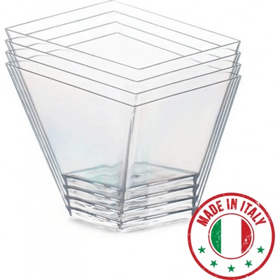 TORO POHÁREK NA PANNA COTTU PLAST 6,5X6X6,8 6 x 100 ML