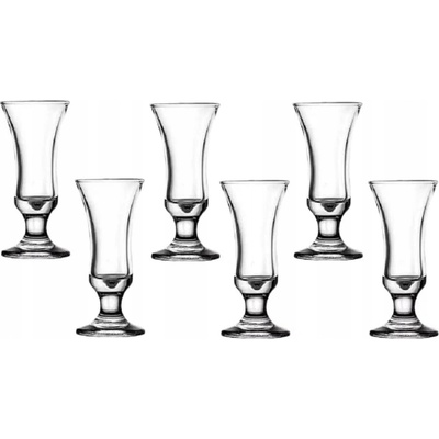 Ambition Sklenice na vodku Villa bezbarvé 6 x 28 ml