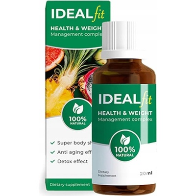 IdealFit kapky na hubnutí doplněk stravy 20 ml