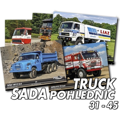 Sada pohlednic TRUCK č. 31 - 45