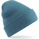 Beechfield zimní čepice Original Cuffed beanie tyrkysová
