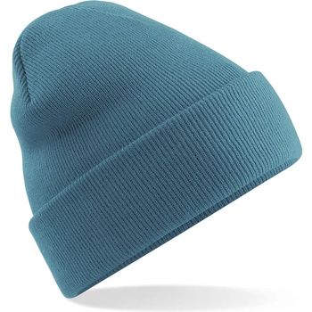 Beechfield zimní čepice Original Cuffed beanie tyrkysová
