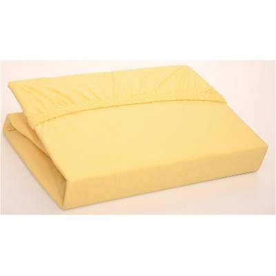 Vesna Prostěradlo jersey žluté 90x200