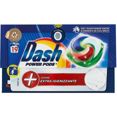 Dash Power Pods Color gélové kapsuly na bielu a farebnú bielizeň 19 PD