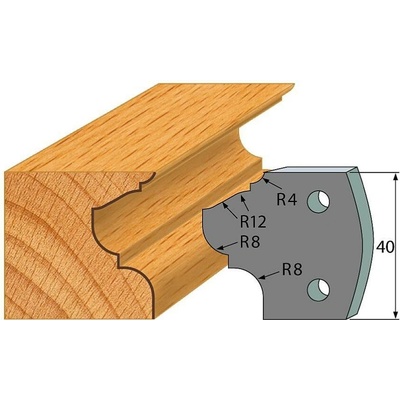 IGM profil 089 - pár omezovačů 40x4mm SP