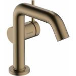 Hansgrohe Смесител за мивка Hansgrohe Tecturis S 110 Fine CoolStart EcoSmart+, четкан бронз (73320140)