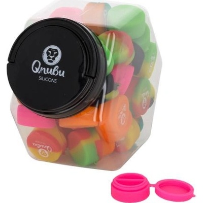 Qnubu Silicone Rosin Double L 7 ml, silikonové pouzdro BOX 50 KS