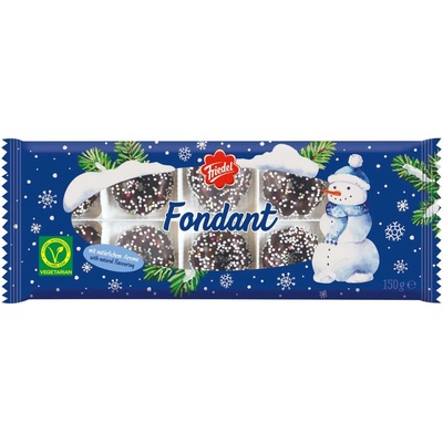 Friedel čokoládové fondánové kroužky 150 g