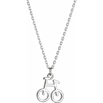 Pavona Strieborný náhrdelník s príveskom bicykel 62004
